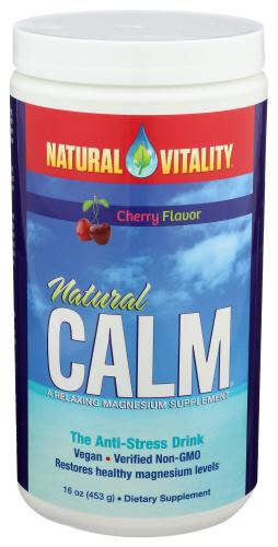 Natural Vitality Vitamin Calm Cherry - 16 Oz (1 Units)
