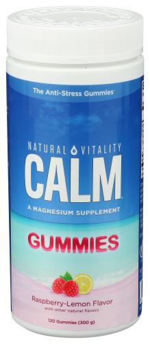 Natural Vitality Natural Calm Gummies - 120 Pc (1 Units)