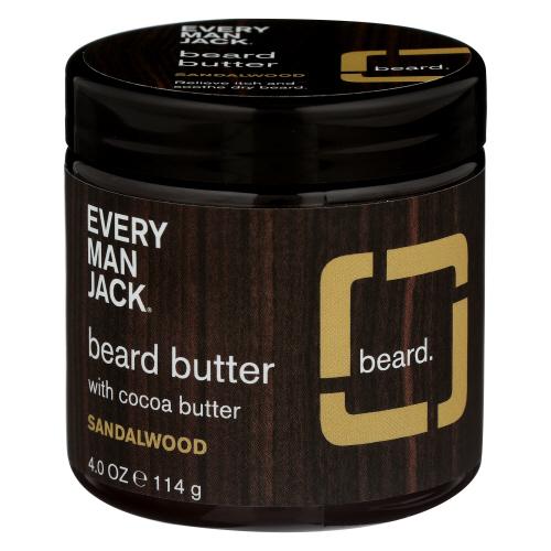 Every Man Jack Butter Beard Sandalwood - 4 Oz (1 Units)