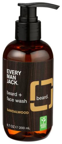 Every Man Jack Wash Beard Face Sndalwood - 6.7 Oz (1 Units)