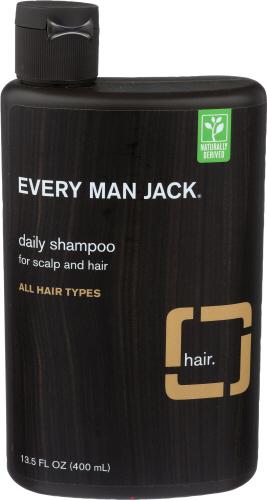 Every Man Jack Shampoo Sandalwood - 13.5 Oz (3 Units)