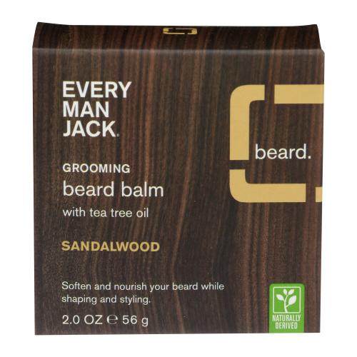 Every Man Jack Balm Beard Sandalwood - 2 Oz (1 Units)