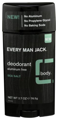 Every Man Jack Deodorant Sea Salt - 2.7 Oz (1 Units)