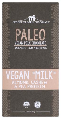 Brooklyn Born Chocolate Bar Palo Vgn Milk White Organic - 2.1 Oz (12 Units)
