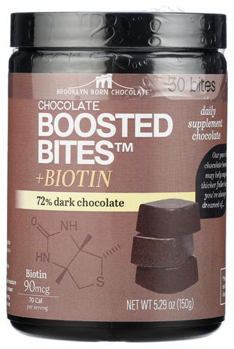 Brooklyn Born Chocolate Biotin Dark Chocolate Bites - 5.29 Oz (1 Units)