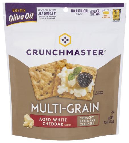 Crunchmaster Cracker Mltgrn Chr White - 4 Oz (12 Units)