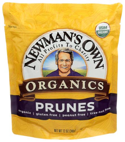 Newmans Own Organic Prunes Pitted Organic Zipbag - 12 Oz (12 Units)