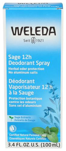 Weleda Deodornt Spray Sage - 3.4 Fo (1 Units)