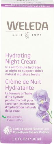 Weleda Cream Night Hydrtng Iris - 1 Fo (1 Units)