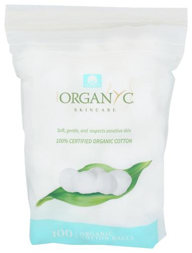Organyc Cotton Ball - 100 Pc (1 Units)
