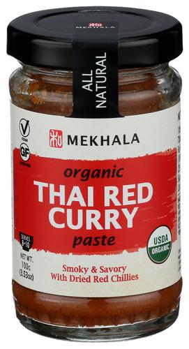 Mekhala Paste Curry Thai Red 100Gm - 3.53 Oz (6 Units)