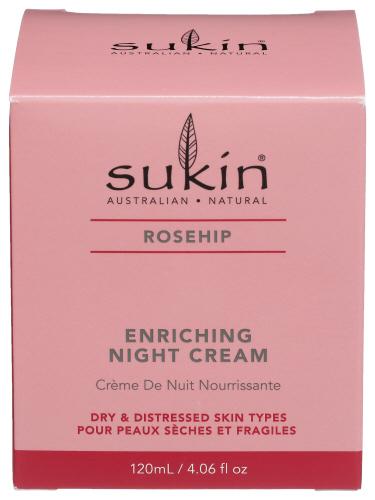 Sukin Cream Night Enrich Rose - 4.06 Fo (1 Units)