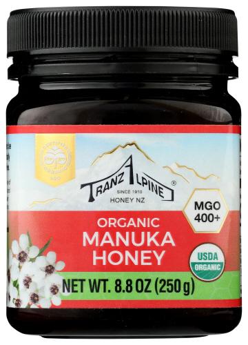 Tranzalpine Honey Manuka Organic Mgo 400+ - 8.8 Oz (1 Units)