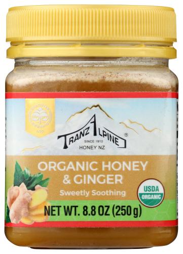 Tranzalpine Honey Ginger Organic - 8.8 Oz (1 Units)
