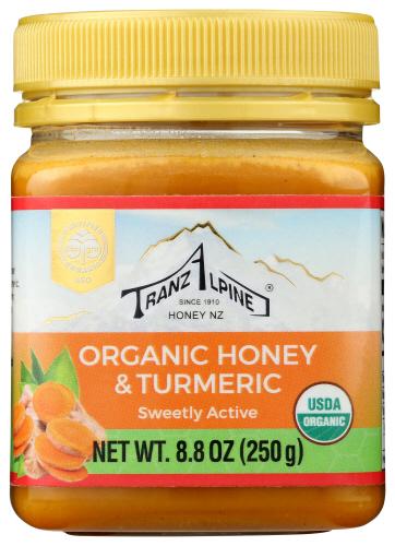 Tranzalpine Honey Tumeric Organic - 8.8 Oz (3 Units)