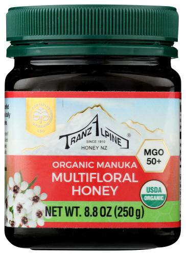 Tranzalpine Honey Manuka Mlt Mgo50 Organic - 8.8 Oz (1 Units)