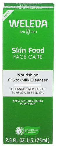 Weleda Cleanser Face Oil To Milk - 2.5 Fo (1 Units)