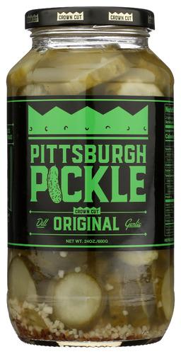 Pittsburgh Pickle Co Pickle Chips Dill Orig - 24 Oz (6 Units)