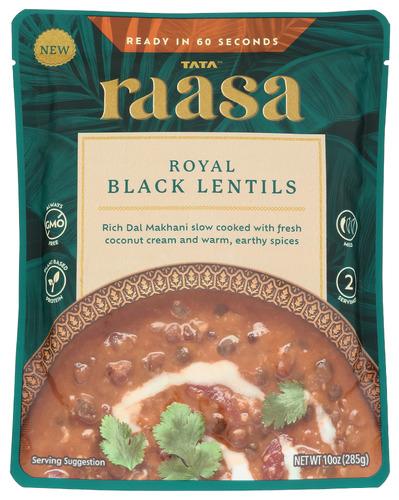 Tata Raasa Lentils Black Royal - 10 Oz (6 Units)
