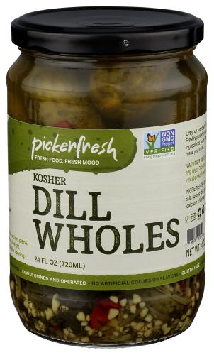 Pickerfresh Pickle Dill Wholes - 24 Oz (6 Units)