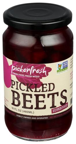 Pickerfresh Beets Pickled - 16 Oz (6 Units)