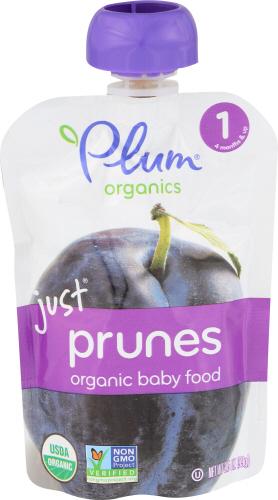 Plum Organics Baby Puree Jst Fruit Prune Organic - 3.5 Oz (6 Units)