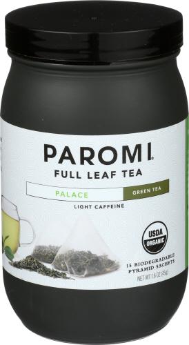 Paromi Tea Tea Green Palace Organic - 15 Bg (6 Units)