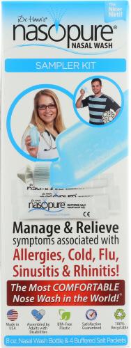 Nasopure Sampler Kit Bottle & Salt - 8 Oz (1 Units)