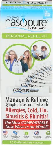 Nasopure Kit Personal Refill 20Pks - 20 Ea (1 Units)
