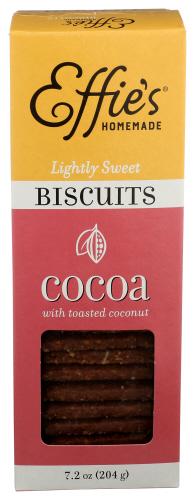 Effies Homemade Biscuits Cocoa - 7.2 Oz (12 Units)