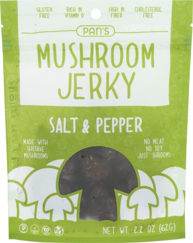 Pans Jerky Mushrm Salt Pepper - 2.2 Oz (6 Units)