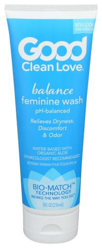 Good Clean Love Wash Moisturizing Balance - 8 Oz (3 Units)