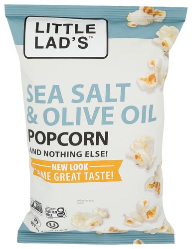 Little Lads Popcorn Sea Salt - 4.8 Oz (6 Units)
