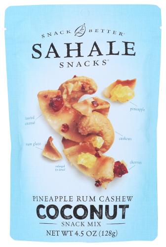 Sahale Snacks Mix Pnapple Rum Coconut - 4.5 Oz (6 Units)