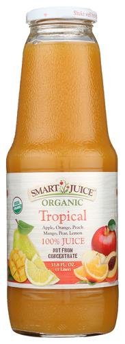 Smart Juice Juice Tropical Organic - 33.8 Fo (6 Units)