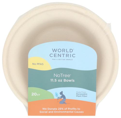 World Centric Bowl Fiber 11.5Z - 20 Pc (12 Units)