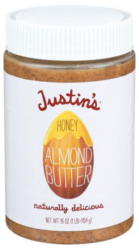 Justins Nut Butter Almond Honey Jar - 16 Oz (1 Units)