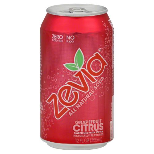 Zevia Soda Grapefrt Citrus 6Pk - 72 Fo (4 Units)