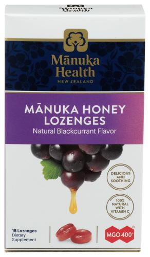 Manuka Health Lozenge Honey Blckcurnt - 15 Pc (1 Units)