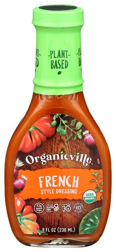 Organicville Drssng French Organic - 8 Oz (6 Units)