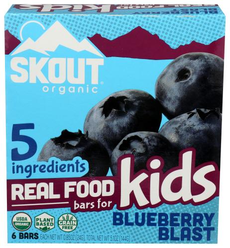 Skout Bar Kids Blueberry - 5.1 Oz (6 Units)