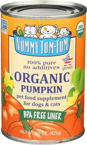 Nummy Tum Tum Dog Food Pumpkin Organic - 15 Oz (12 Units)