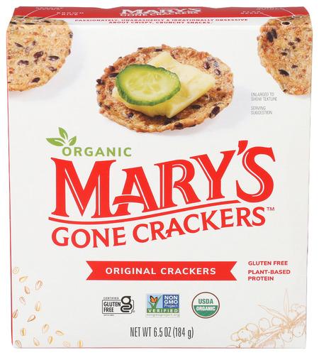 Marys Gone Crackers Cracker Gf Origional Organic - 6.5 Oz (6 Units)