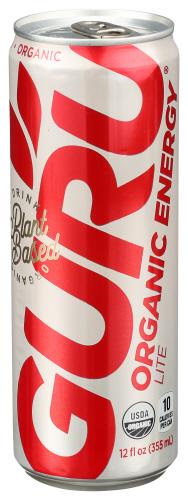 Guru Energy Bev Lite Organic - 12 Fo (24 Units)