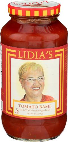 Lidias Sauce Pasta Tomato Basil - 25 Oz (6 Units)