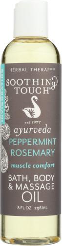 Soothing Touch Body Oil Pepprmnt Rosemry - 8 Fo (3 Units)