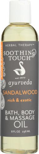 Soothing Touch Body Oil Sandalwood - 8 Fo (3 Units)