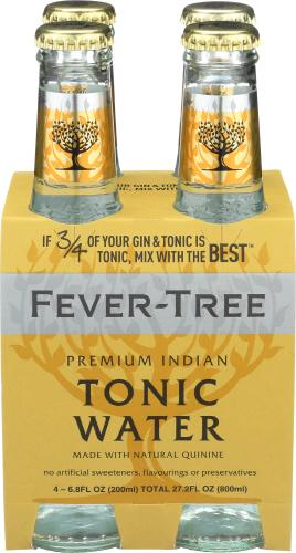 Fever Tree Soda 4Pk Tonic Water - 27.2 Fo (6 Units)
