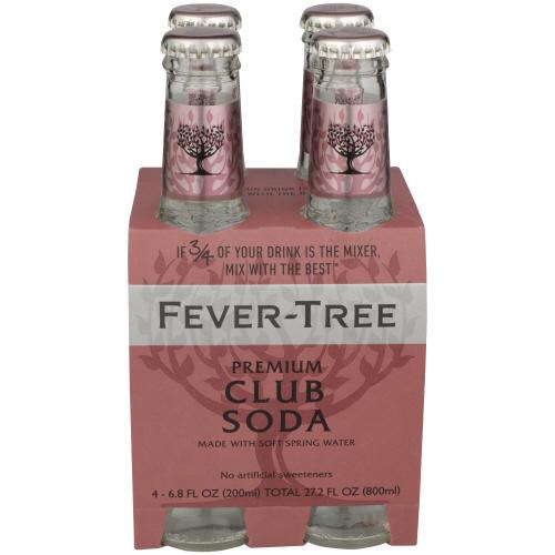 Fever Tree Soda 4Pk Club - 27.2 Fo (6 Units)