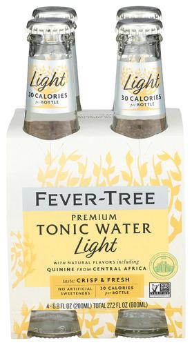 Fever Tree Soda 4Pk Tonic Wtr Lt - 27.2 Fo (6 Units)